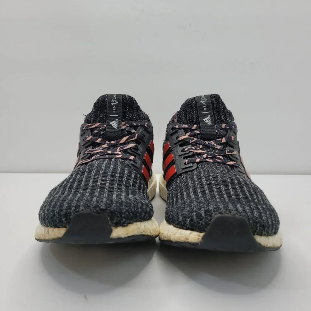 Adidas Ultra Boost 4.0 2018 Men's Black Red Running Shoes F35231 US Size 9 - Picture 3 of 8